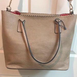 Pebbled Leather Cross-Body Bag